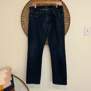 Lucky Brand Men's Straight Jeans - Dark Blue